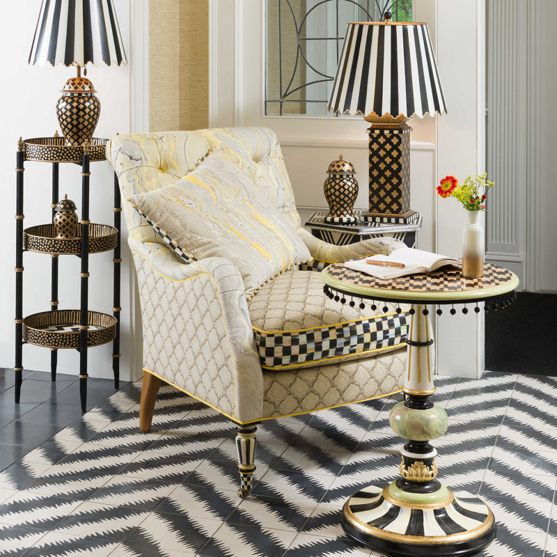 MacKenzie-Childs Quatrefoil Small Table Lamp & Reviews | Wayfair